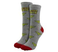 Wonder Woman Socken für Frauen | Casual Fancy Dress bunte Neuheit Socken | Wonder Woman Geschenke - Wonder Woman EU 37 - 42