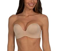 Wonderbra - Perfect Strapless BH - trägerloser Push-Up BH Haut 80 C mit Bügel