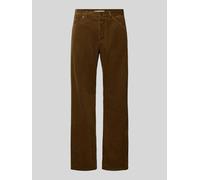Wood Wood Cordhose mit Eingrifftaschen Modell 'Type 2' in Hazel, Größe 34/32