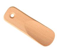 Wooden World - Kompakter Schuhlöffel aus Holz, klein, für Handtasche und Reise, Taschenformat - 12 cm