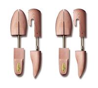 Woodlore Women’s Cedar Wood Shoe Trees (2 Pairs) Adjustable, Aromatic, USA Made (Medium Fits Sizes 8-9.5)