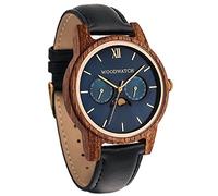 WoodWatch Sailor Jet | Holzuhren für herren - armbanduhr holz männer Premium | Wood watch for man | umweltfreundliches Produkt, wir pflanzen 1 Baum für jede Uhr