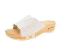 woody Damen Anna Clog Pantolette, Weiß, 38 EU