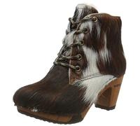 Woody Damen Betty Kurzschaft Stiefel, Mehrfarbig (Natur)