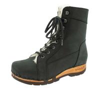 woody Damen Heike Clog Stiefelette, Nero, 37 EU