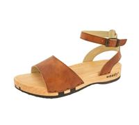 woody Damen Jana Clog Sandale, Safor Braun, 41 EU