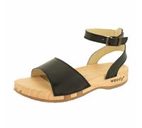 woody Damen Jana Clog Sandale, Schwarz, 39 EU