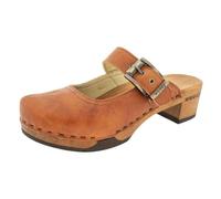 woody Damen Jaqueline Clog, Safor Braun, 40 EU