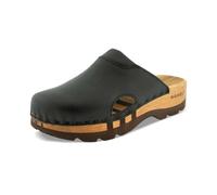 woody Damen Lissabon Clog, Schwarz, 42 EU