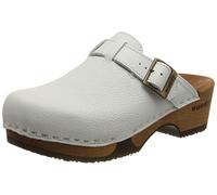 woody Damen Manu Holzschuh, Weiss, 35 EU