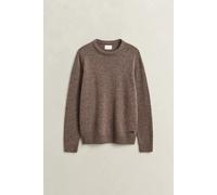 Gant Neps Wool Crew Neck Sweater Faded Taupe Braun M