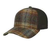 Stetson Wool Check Trucker Cap Basecap Baseballcap Truckercap Meshcap Herren - Snapback, mit Schirm, Futter Winter Herbst-Winter - One Size Oliv