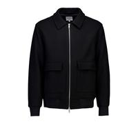 Sommerjacke LINDBERGH "Freizeitjacke Relaxed Fit", Herren, Gr. L, schwarz, Obermaterial: 100% Polyester. Futter: 100% Polyester, unifarben, lässig geschnitten, Jacken (92793504-L) schwarz