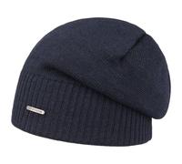 Wool Oversize Beanie by Stetson dunkelblau One Size
