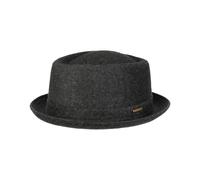 Wool Pork Pie Hut - anthrazit / 60 cm