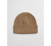 WOOL RIBBED BEANIE ONE_SIZE