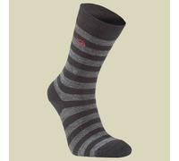 Wool Sock Stripe Unisex Größe 35-38 Farbe black