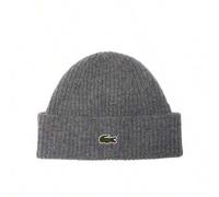 Wool Unisex Beanie Hat Grey
