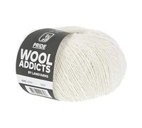 Wooladdicts by Lang Yarns 100 g Pride Fb.94 wollweiß 280m / 100 g