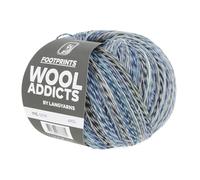 WOOLADDICTS Footprints 1115.0019 - blue/beige/jeans
