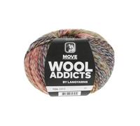 WOOLADDICTS Move (Lang Yarns) 1126.0013 - green/orange/purple/brown