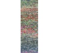 WOOLADDICTS Move (Lang Yarns) 1126.0018 - darkgreen/neongreen/pink/petrol