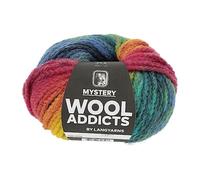 Wooladdicts Mystery 50 g / 110 m YELLOW/GREEN/TURQUOISE Fb. 04
