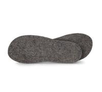 WoolFit 5mm Filz-Einlegesohlen aus 100% natürlichem Wollfilz, mulesingfrei steingrau 41