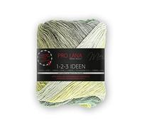 Woolly Hugs 1-2-3 Ideen, Baumwolle, 315 m auf 100 g 278441008 08 Grün/Gelb