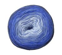 Bobbel Cotton von Woolly Hugs, Blau/Königsblau/Hellblau, aus Baumwolle