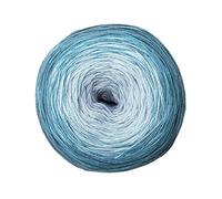 Woolly Hugs Bobbel Cotton Fb. 23 - türkis, 200g Bobbel mit langem Degradé - Farbverlauf, 023