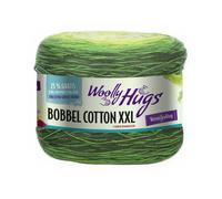 Bobbel Cotton XXL von Woolly Hugs, Grün, aus Baumwolle
