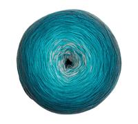 Bobbel Cotton XXL von Woolly Hugs, Petrol, aus Baumwolle