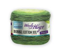 Bobbel Cotton XXL von Woolly Hugs, Grün, aus Baumwolle