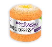 Woolly Hugs Bobbel Express 200g/400m, 4-Farben-Kombination (gelb/orange)