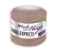 Woolly Hugs Bobbel Express 200g/400m, 4-Farben-Kombination (natur/braun)