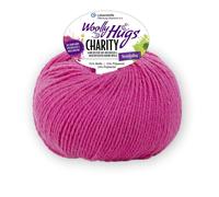 Woolly Hugs Charity, 50g/100m, 75% Wolle (Merino), 15% Polyamid, 10% Polylactid