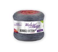 Woolly Hugs Cotton Bobbel 200 g 800 m 4 Farben 4 Fäden gefacht 50% Baumwolle 50% Polyacryl, (54), Bunt, 278758