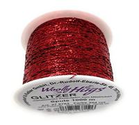 Woolly Hugs Glitzer Beilaufgarn in col. 304 rot