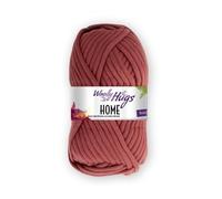 Woolly Hugs Home, Garn für Home-Accessoires und Deko 60% Baumwolle, 40% Polyamid, 100g Bordeaux