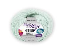 Woolly Hugs MERINO SILK SOCKS 100g/420m (mint)