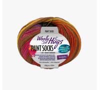 Woolly Hugs Paint Socks 75% Schurwolle, 25% Polyamid