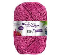 Woolly Hugs ROPE 200 g vielseitiges und ideales Taschengarn 140 m, Farbe:043 - fuchsia