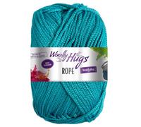 Woolly Hugs ROPE 200 g vielseitiges und ideales Taschengarn 140 m, Farbe:066 - petrol