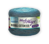Bobbel Cotton XXL von Woolly Hugs, Petrol, aus Baumwolle