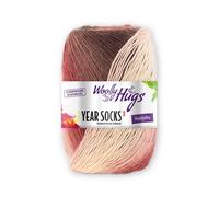 Woolly Hugs Wolle Year Socks 100g Farb Nr 02 Februar