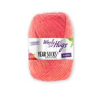 Woolly Hugs Wolle Year Socks 100g Farb Nr 10 Oktober