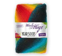 Woolly Hugs Year Socks 17 - Regenbogen