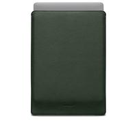 Woolnut Leder Sleeve Case Hülle Tasche für MacBook Pro 16 Zoll - Grün (M2021-2024, (M1/M2/M3/M4)