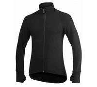 WOOLPOWER Full Zip Jacket 400 - Reißverschlussjacke aus Wolle (Merino) black S